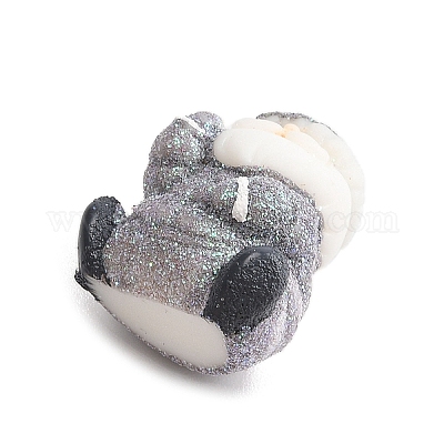 Рождественские тематические статуэтки из смолы для украшения рабочего стола в домашнем офисе DJEW-M017-02D-02-1