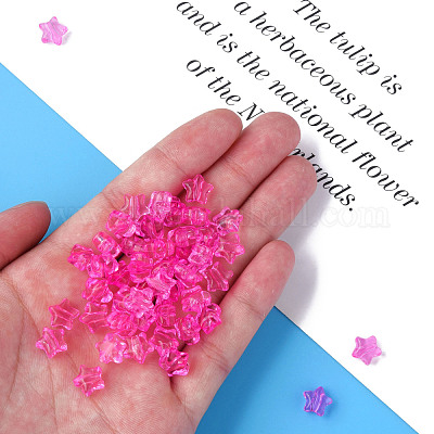 Прозрачные акриловые бусины MACR-S373-45-B11-1