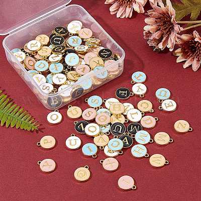 Подвески из позолоченного сплава ENAM-SZ0001-02G-1