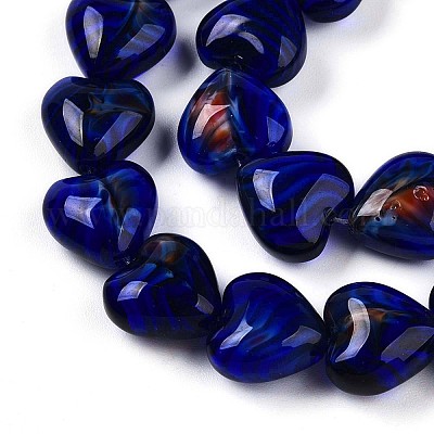 Millefiori стекло бисер нитей GLAA-T023-34E-1