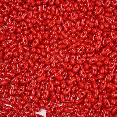 Непрозрачные акриловые бусины MACR-T048-02N-1