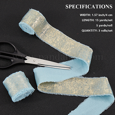 Односторонняя полиэфирная потертая лента горячего тиснения длиной 4.5 м. OCOR-WH20003-08C-1