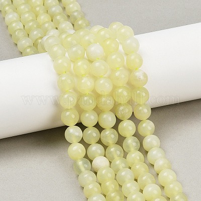 Естественно новый нефрита каменные круглые пряди шарик G-O039-16-8mm-A-1