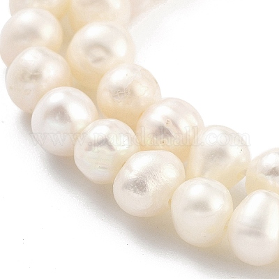 Нити из натурального культивированного пресноводного жемчуга PEAR-C003-17C-1