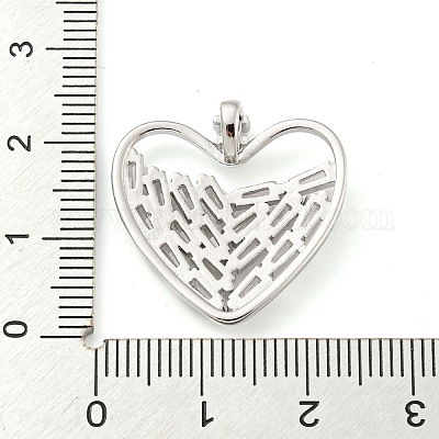 Стойки обшивки латунь микро проложить Циркон подвеску KK-C044-19P-1