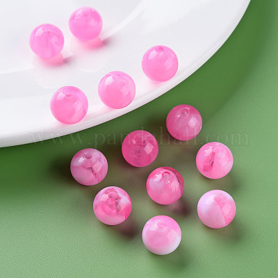 Акриловые бусины&nbsp;MACR-S375-001D-03-1