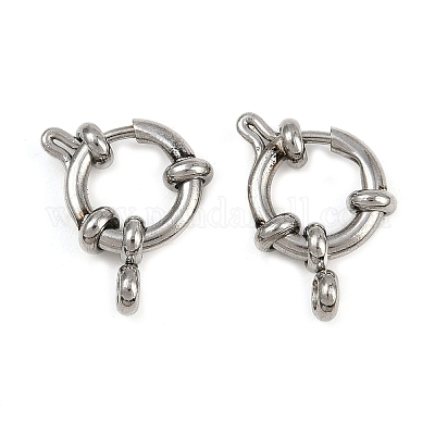 Застежки-кольца из нержавеющей стали 304 STAS-B095-02P-01-1