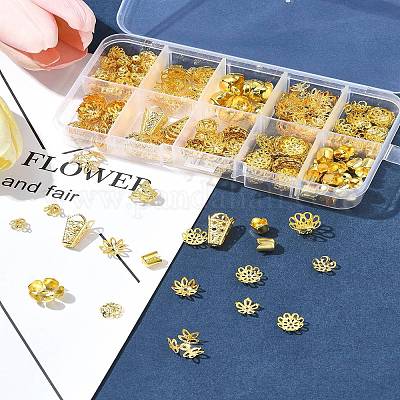 Чугунные колокольчики с филигранной отделкой для бусинок IFIN-FS0001-51-1