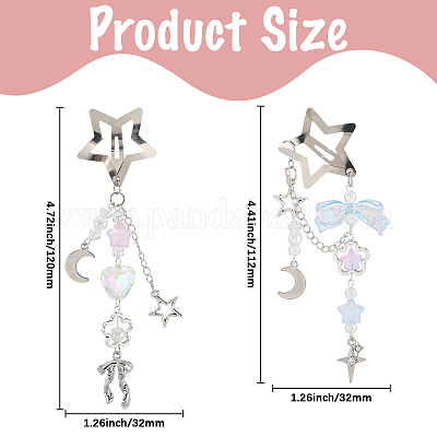 Набор для самостоятельного изготовления заколок для волос DIY-SC0030-30-1