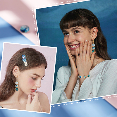 Кабошоны из стекла GLAA-PH0002-19-1