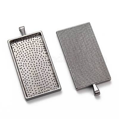 Сеттинги для кулона(кабошонов)&nbsp;LS-PALLOY-2418-B-LF-1