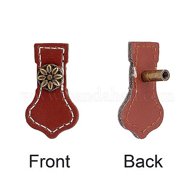 Ручки для ящиков из искусственной кожи FIND-WH0052-49A-1