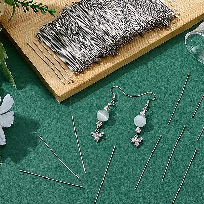 800 шт. штифты с плоской головкой из нержавеющей стали 304 STAS-ME0002-72-1