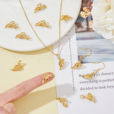 12шт латунные подвески KK-HY0003-23-1