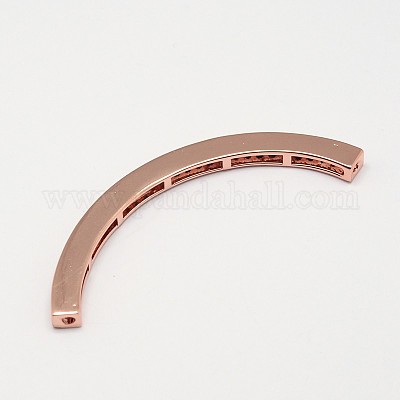 Трубка из латуни микро проложит марки Aaa кубического циркония бусы ZIRC-O022-54-NR-1