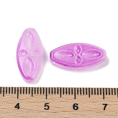 Прозрачные стеклянные бусины DGLA-E004-14D-1