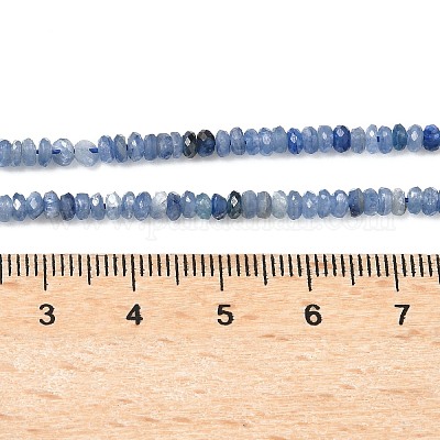 Натуральный кианитовые бисер пряди&nbsp;G-K376-E04-02-1