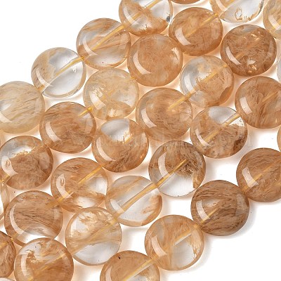 Арбуз камень стеклянные бусы пряди&nbsp;G-L648-B14-15mm-1