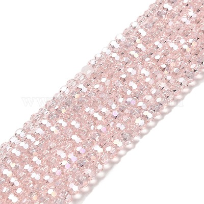 Прозрачные стеклянные бусины EGLA-A035-T3mm-B20-1