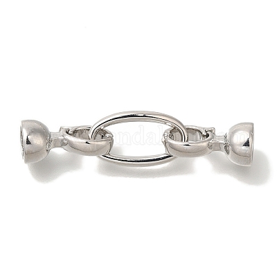 Латунь раз по сравнению с застежками KK-K389-020P-1