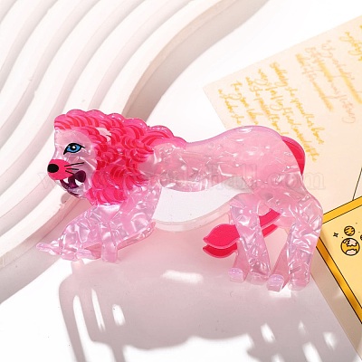 Заколки для волос в форме когтей из ацетата целлюлозы PW-WGB671F-02-1