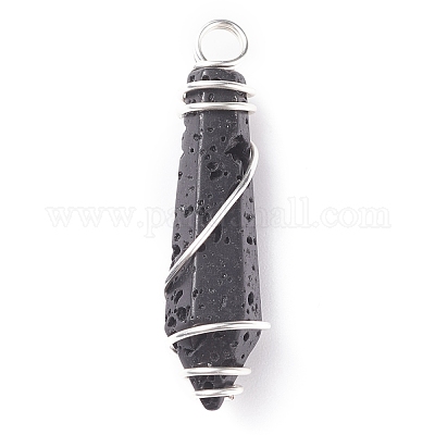 Подвески из натуральных остроконечных драгоценных камней PALLOY-JF01295-1