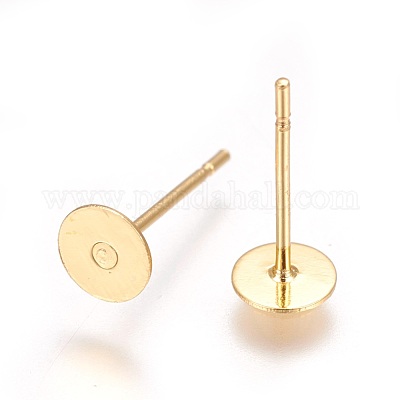 Фурнитура для сережек-гвоздиков из нержавеющей стали 304 STAS-P227-18G-1