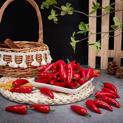 Мини-пена имитация острого перца DJEW-WH0038-35-1