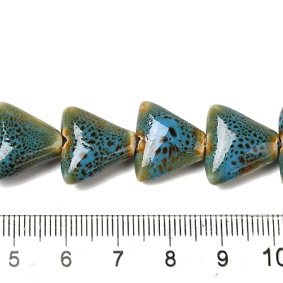 Фарфора ручной работы бисер нитей PORC-P028-01A-1