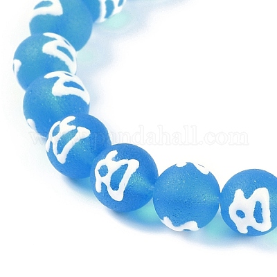 Бусины лэмпворк  GLAA-B021-07A-02-1