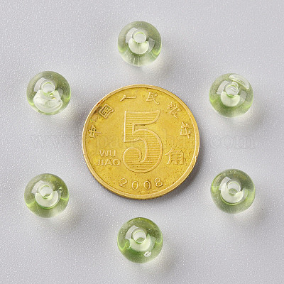 Прозрачные акриловые бусины&nbsp;MACR-S370-A8mm-728-1