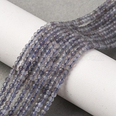 Природные иолит нитей бисера&nbsp;G-D320-A01-2mm-1