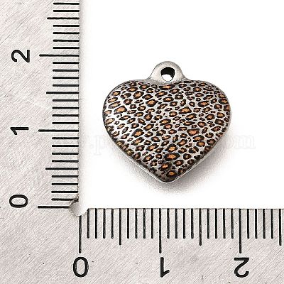 Подвески из нержавеющей стали 304 с печатью STAS-K252-08P-1