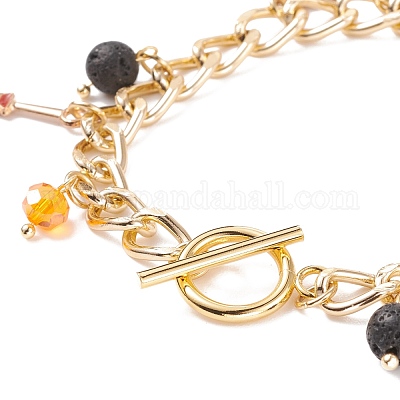 Браслет-подвеска призрак BJEW-TA00132-1