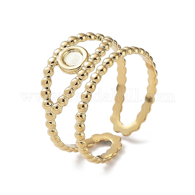 Компоненты открытого кольца манжеты из нержавеющей стали 304 STAS-F301-27G-1