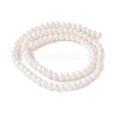 Нити из натурального культивированного пресноводного жемчуга PEAR-I007-07Q-08A-1