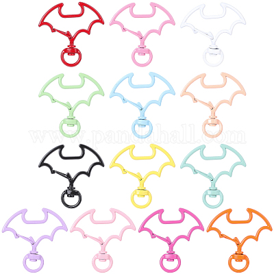 26 шт. двухцветные поворотные застежки из сплава с напылением FIND-SC0017-68-1