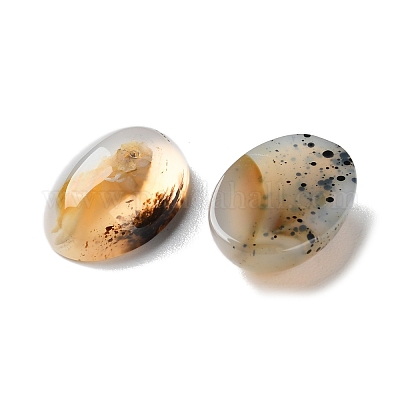 Натуральные дендритные агатовые кабошоны G-B138-02A-1