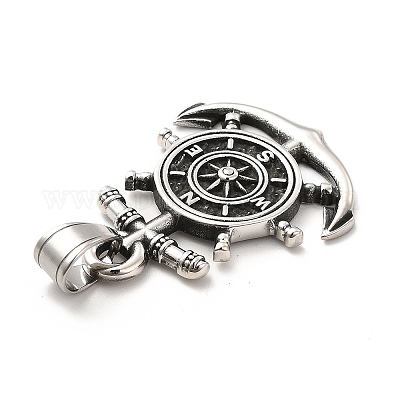 Подвески из нержавеющей стали 304 в тибетском стиле STAS-K243-11AS-1