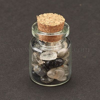 Украшение бутылки желаний прозрачное стекло DJEW-A001-01C-20-1