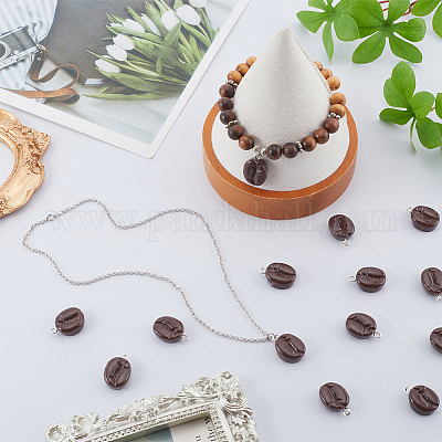 40 шт. подвески из искусственной пищевой смолы RESI-SC0003-45-1