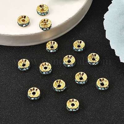 Латунь марки А горный хрусталь Spacer бисер&nbsp;RSB038NF-13G-1