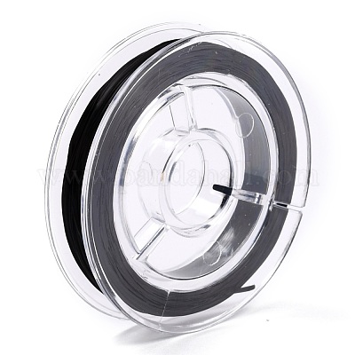 Плоская эластичная эластичная нить с японскими кристаллами EW-Z001-C04-1