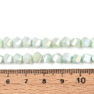 Антикоррозийные гальванические стеклянные бусины GLAA-T025-6mm-14D-1