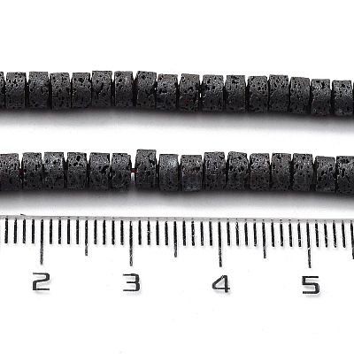 Бусы из натуральной лавы&nbsp;G-H303-C12-1