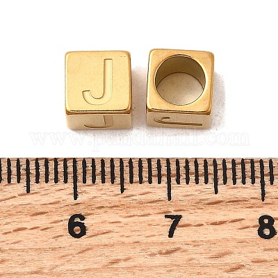 Европейские бусины из нержавеющей стали 304 STAS-D382-02J-G-1