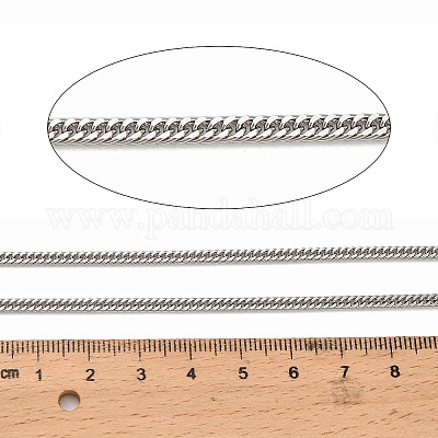 Кубинские звенья цепи из хирургической нержавеющей стали 316 CHS-B010-01A-P-1