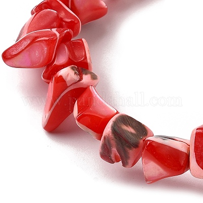 Нити бусин из натуральных трохоидных/трохус ракушек SHEL-B003-02I-1