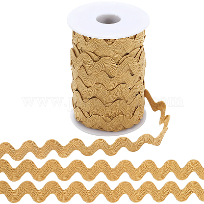 Лента из полиэстерового волнистого кружева&nbsp;OCOR-GF0004-36A-06-1