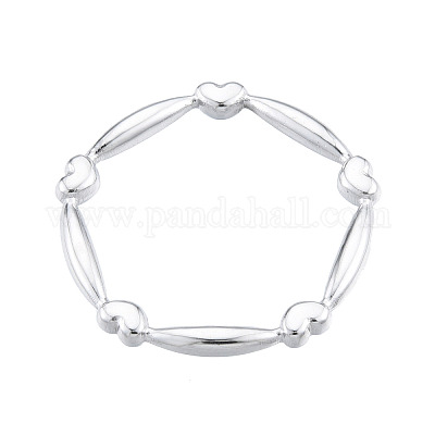 Не тускнеющий перстень из нержавеющей стали 201 для мужчин и женщин RJEW-N038-131P-1